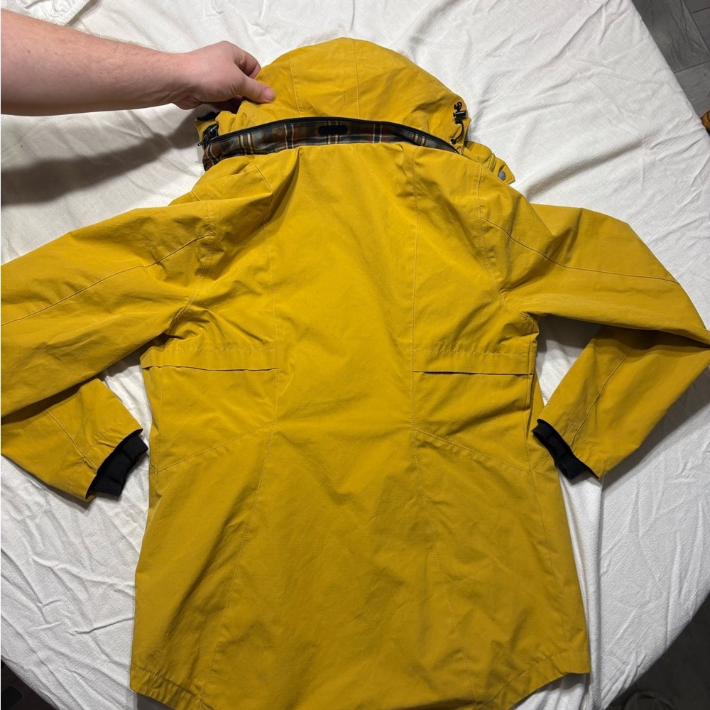 Pendleton Yellow Utility Jacket With Plaid Interi… - image 5